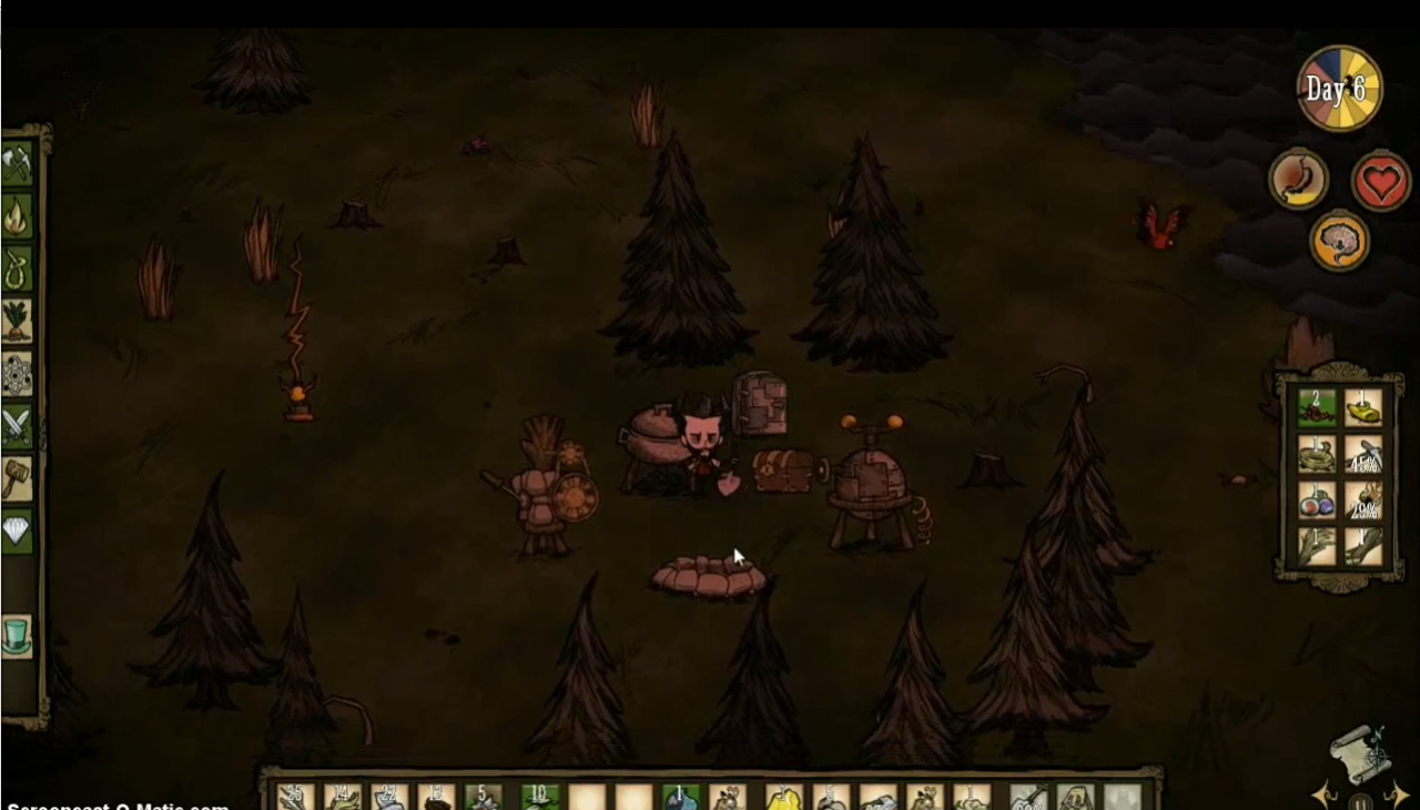 [15/10/2014] In Don't Starve baut man mit Gold Kühlschränke. Nein, wirklich!