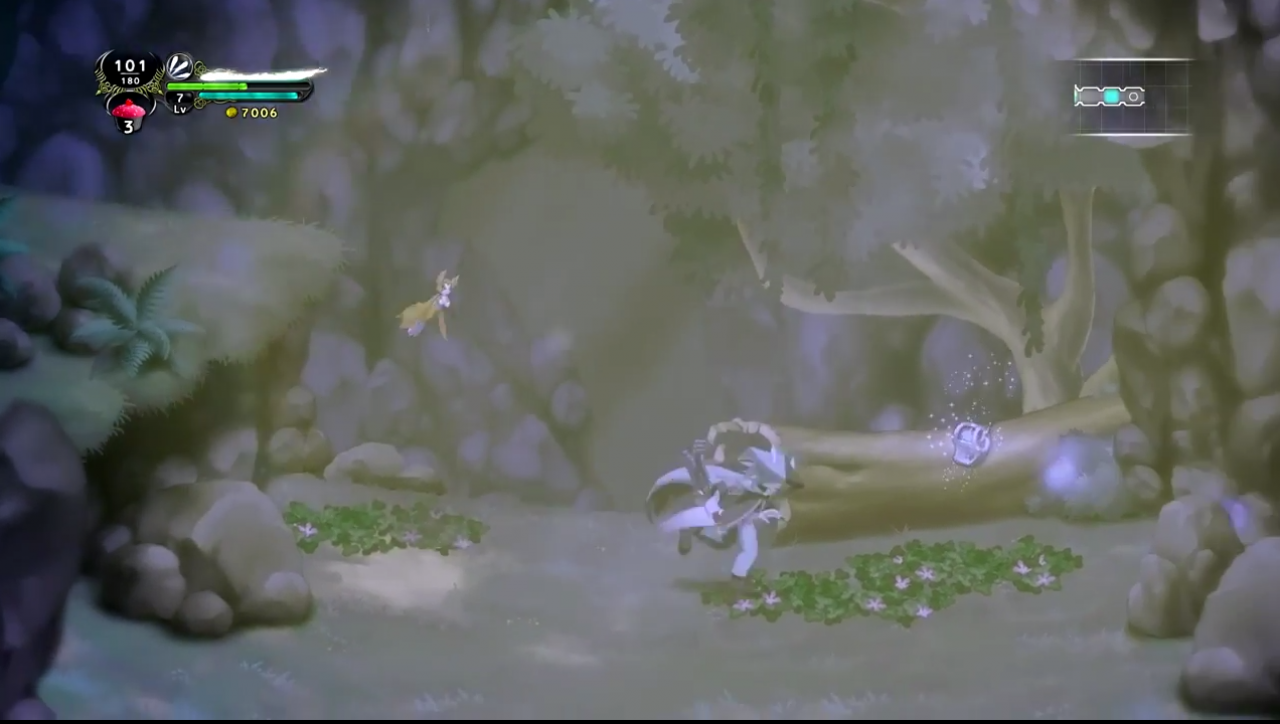 [23/10/2014] Der fantasievolle Action-Side-Scroller Dust: An Elysian Tail bleibt nicht vor technischem Ingame-Fortschritt verschont. So ist es einmal unsere Mission, ein Walkie-Talkie zu finden und aufzusammeln.
