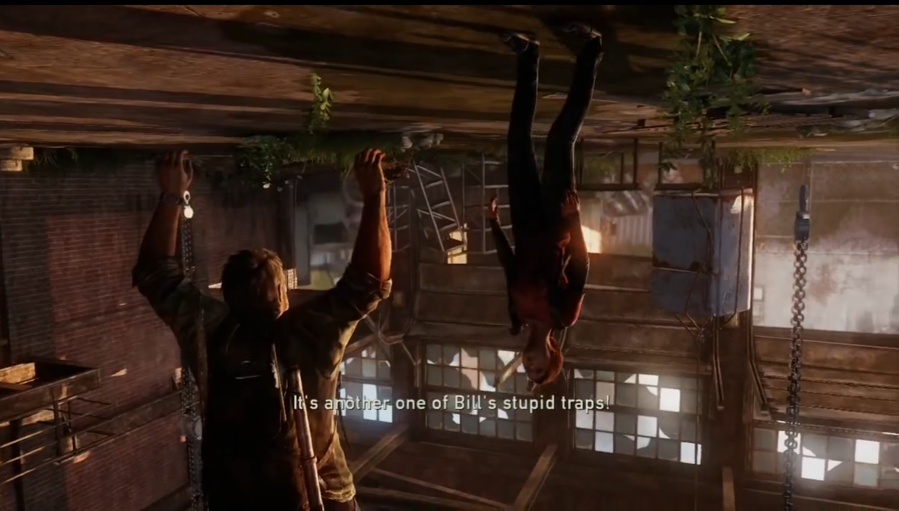 [15/10/2014] Bill ist ein paranoider Spinner. Das merken wir daran, wenn wir in The Last of Us in seine Kühlschränkefalle tappen und von Klickern und Runnern attackiert werden.