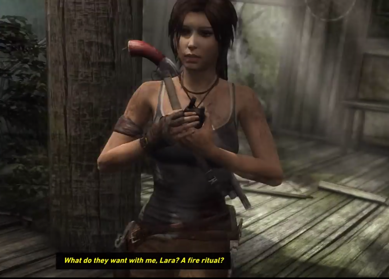 [23/10/2014] Die einzige Möglichkeit für Lara, mit ihren Mitgestrandeten in Kontakt zu bleiben, ist das Funkgerät. Warum die ganzen Leute in Tomb Raider allerdings darauf bestehen, sich immer zu trennen, bleibt uns trotzdem ein Rätsel.