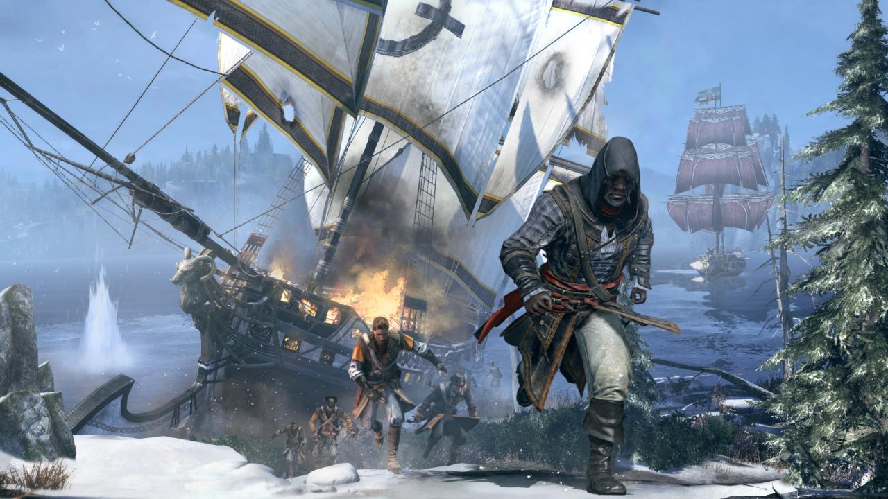 [13/10/2014] Hauptcharakter Shay Patrick Cormac verschlägt es in Assassin's Creed: Rouge bis in die Arktis. Auf dem Nordatlantik liefert sich der Assassine Schiffsgefechte mit seinen Widersachern.