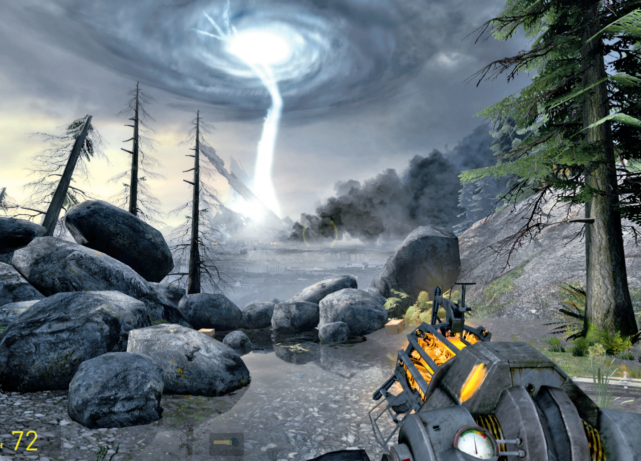 [20/11/2014] Die Gravity Gun aus Half-Life 2, auch genannt Zero-Point-Energy-Field-Manipulator, kann Gegenstände jeglicher Art aufheben und werfen. Das Konzept der Nullpunktsenergie auf dem die Waffe basiert, wurde in Wirklichkeit von Max Planck entwickelt und ist Teil seiner Quantentheorie.