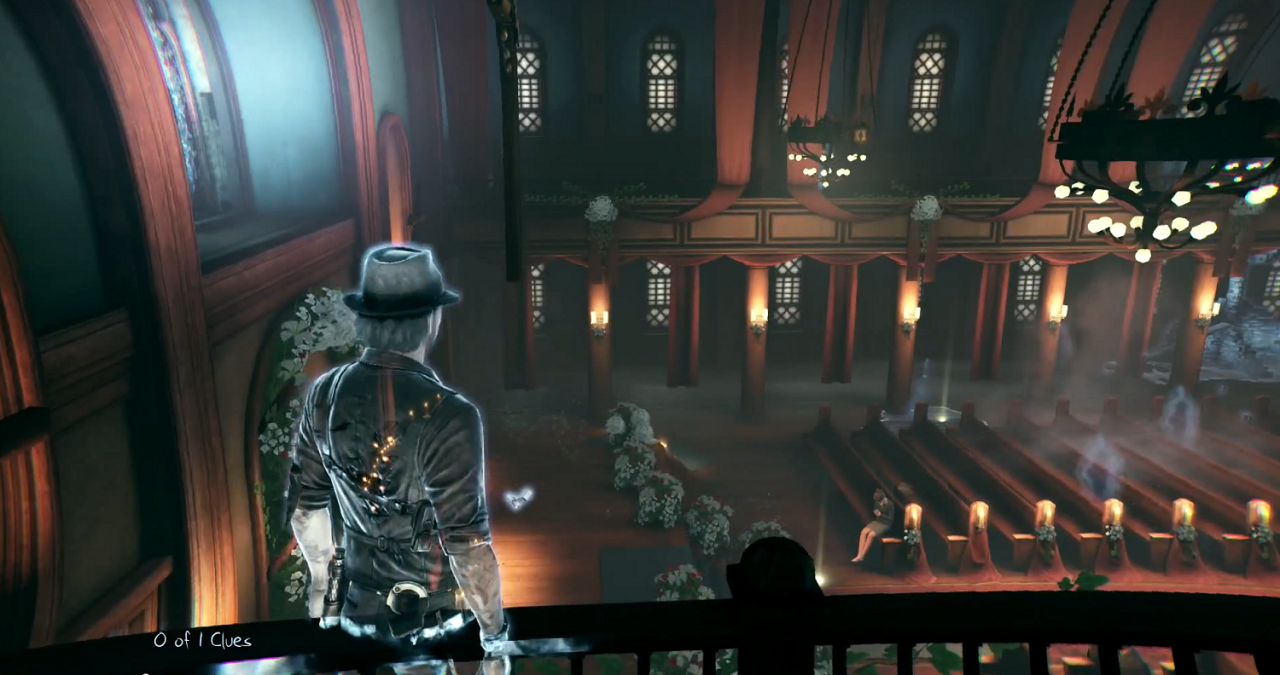 [06/11/2014] In Murdered: Soul Suspect führt uns unser Kampf gegen unseren Mörder und gegen die Dämonen der Unterwelt auch in eine sehr prächtige Kirche. Dort spuken die Wesen aus der Unterwelt unbemerkt von den Augen der Betenden umher.