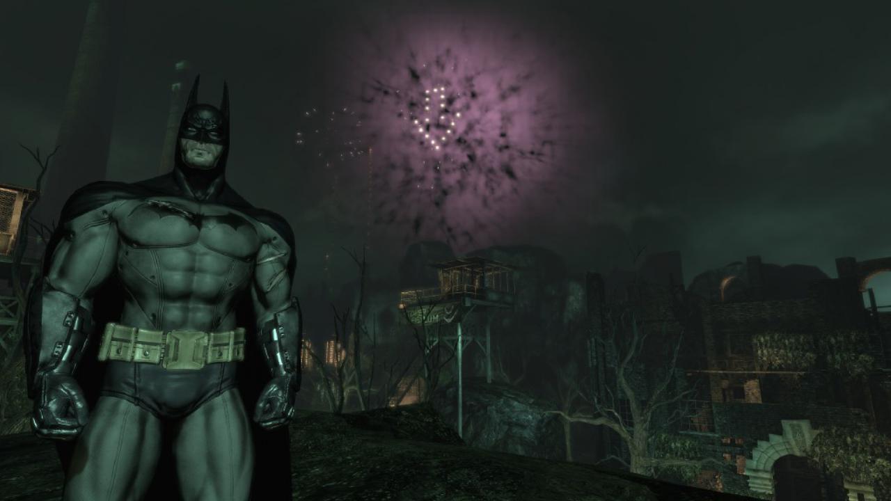 [10/12/2014] Der Joker ist immer wieder ein erfrischender, wenn auch etwas kranker, Geselle. Das beweist er uns aufs Neue in Batman: Arkham Asylum, wenn er auf seiner Party pfeilförmiges Feuerwerk zündet. Nur so als kleiner Hinweis für Batman, damit er weiß, wo die Fete steigt.