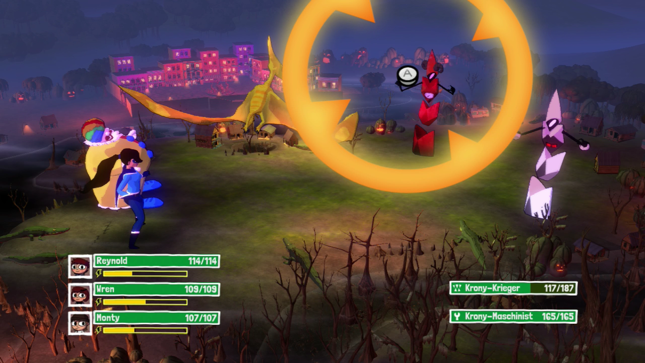 [15/12/2014] In Costume Quest 2 gibt es so allerhand an Kostümen. Immerhin ist es Halloween. Das Beste von ihnen ist aber immer noch das Pterodaktyluskostüm! Seht euch doch nur diese mächtigen Schwingen an!