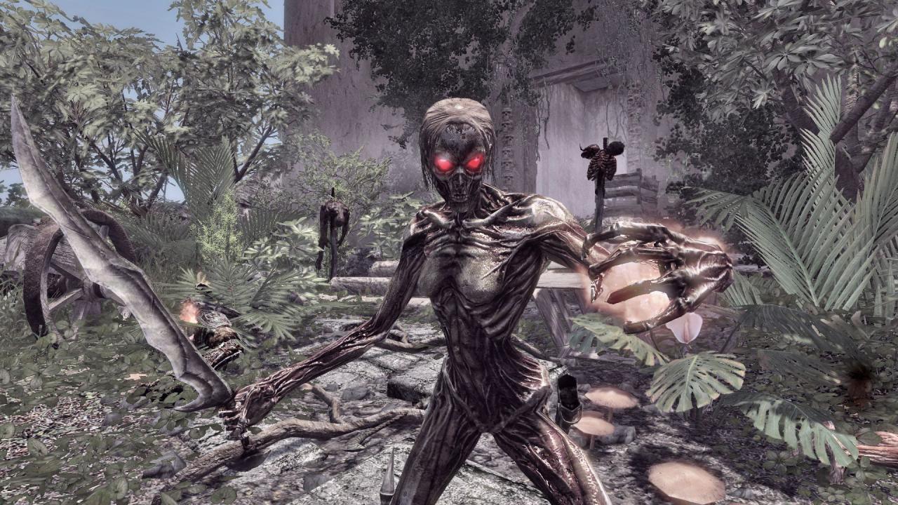 [02/12/2014] Das Mod-Team nutzt teilweise die aus Skyrim vorhandenen Modelle, arbeitet sie aber um, um ihnen einen eigenen Anstrich zu geben. Darüber hinaus gibt es auch komplett neu designte Monster zu sehen.