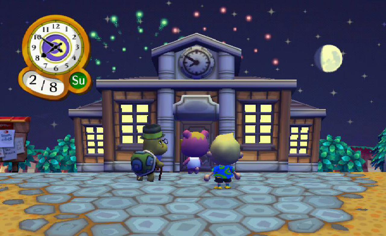 [10/12/2014] In Animal Crossing ist es gar nicht so einfach, einem Feuerwerk beizuwohnen. Aber wenn wir es erst einmal schaffen, sind wir stolz auf uns und freuen uns über den bunt erhellten Himmel!