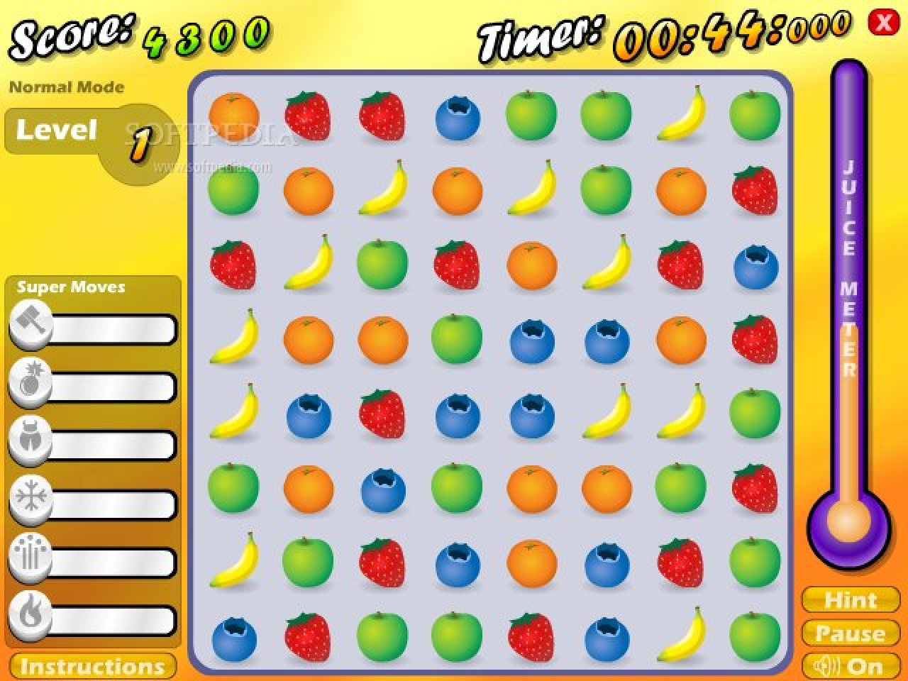 [16/12/2014] Wer Lust auf ein Browserspiel hat, das wie Jewels funktioniert, aber keine Lust auf Juwelen hat, darf sich Fruit Smash ansehen. Es funktioniert nach demselben Prinzip, nur sortieren wir da fruchtig leckeres Obst statt Edelsteinen.