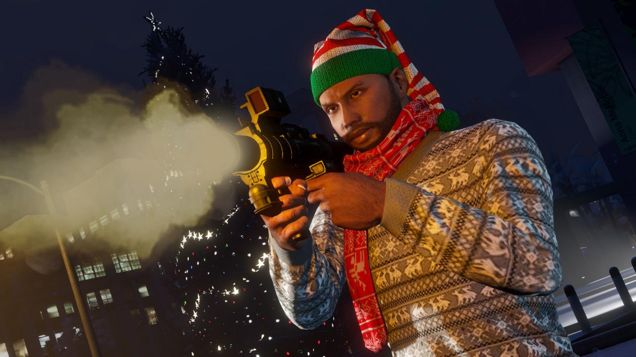 [19/12/2014] Explosionen in GTA 5 schauen dank der heutigen grafischen Möglichkeiten besonders schick aus. Wenn Fahrzeuge in die Luft fliegen, freut sich das Gamer-Herz über die durch die Gegend geschleuderten Auto-Teile. Wie wäre es aber, wenn man gleich eine ganze Stadt zerbomben könnte? Diese sollte nach Laden des Spielstandes weiterhin zerstört bleiben und erst im Spielverlauf langsam wieder aufgebaut werden.