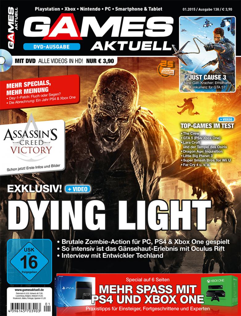 [12/12/2014] Games Aktuell 01/2015: Jetzt im Handel!