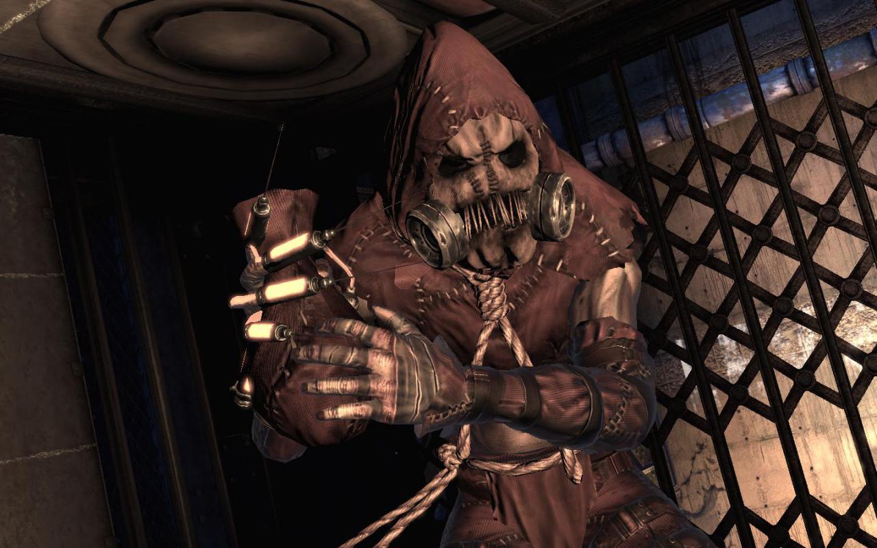 [08/12/2014] Wir kennen nur einen, der es wirklich versteht, Psychoterror in Reinstform zu präsentieren. Scarecrow heizt uns nämlich in Batman: Arkham Asylum in der Leichenhalle so richtig ein.
