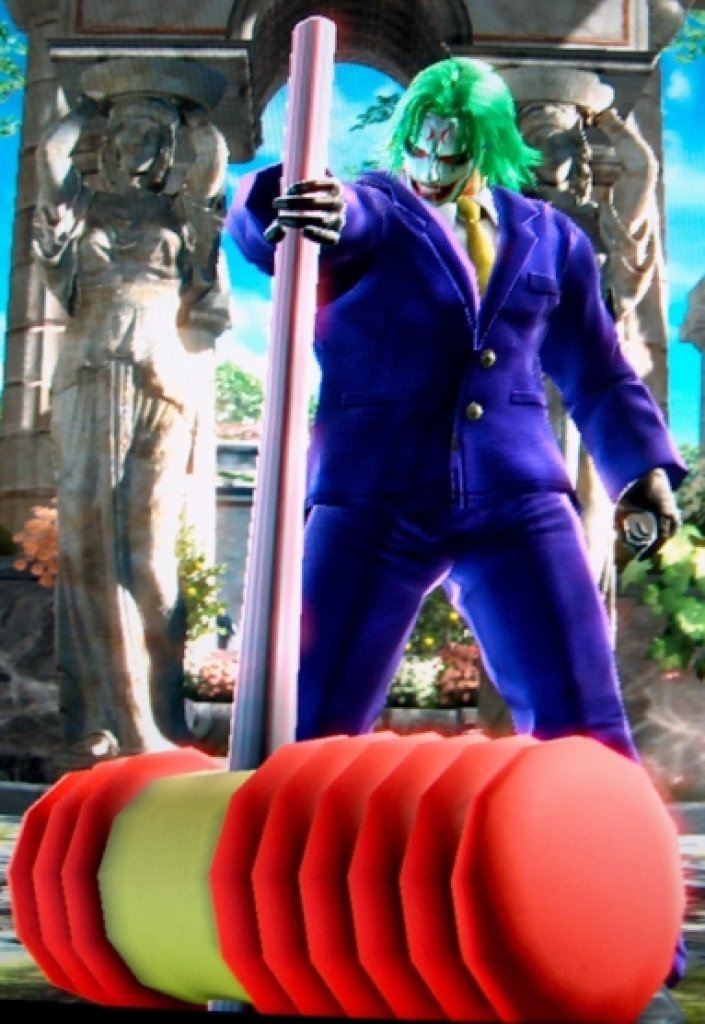 [09/12/2014] Astaroths POW-Hammer aus Soul Calibur 4 ist doch eine Granate! Kommt schon, ihr könnt uns nicht erzählen, dass ihr den gigantischen Quietsche-Hammer nicht toll findet!