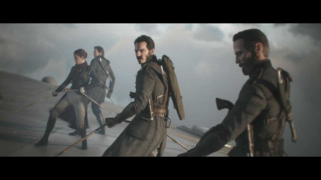 [09/12/2014] The Order: 1886 in der Vorschau: Die Balken sind auch im fertigen Spiel - sie unterstreichen den cineastischen Look.