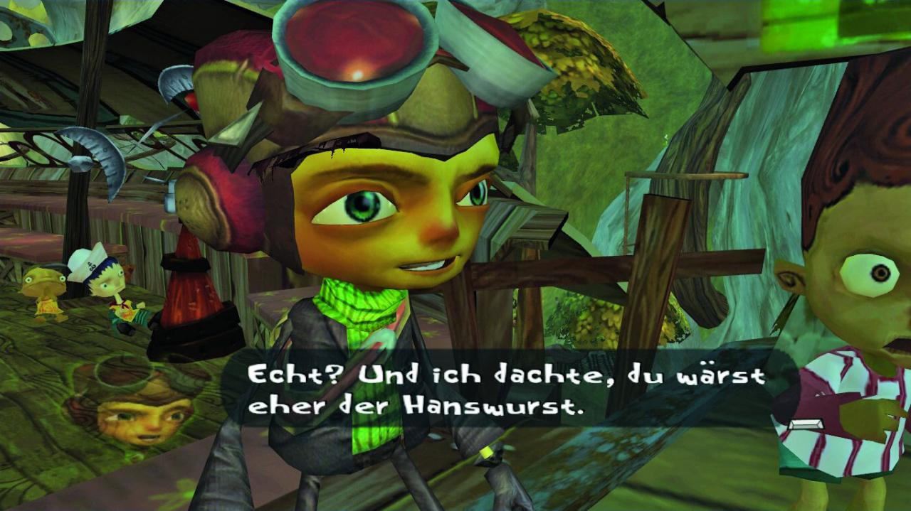[09/12/2014] Hüpf-Story: Raz ist ein Jump&Run-Held, der wahrlich nicht auf den Mund gefallen ist. (Psychonauts)