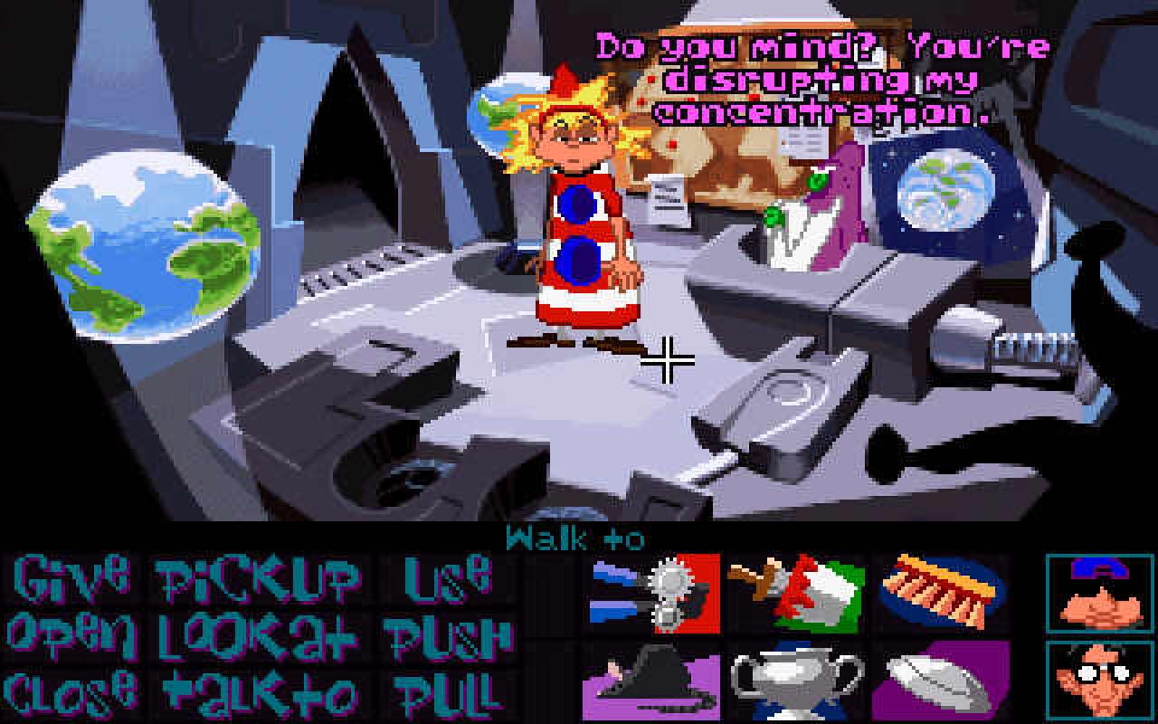 [15/12/2014] Ohne ein Tentakelkostüm wäre die Zukunft verloren! So ist es zumindest in Day of the Tentacle. Um uns frei in einer von Tentakeln regierten Welt bewegen zu können, müssen wir auch Aussehen wie ein Tentakel!