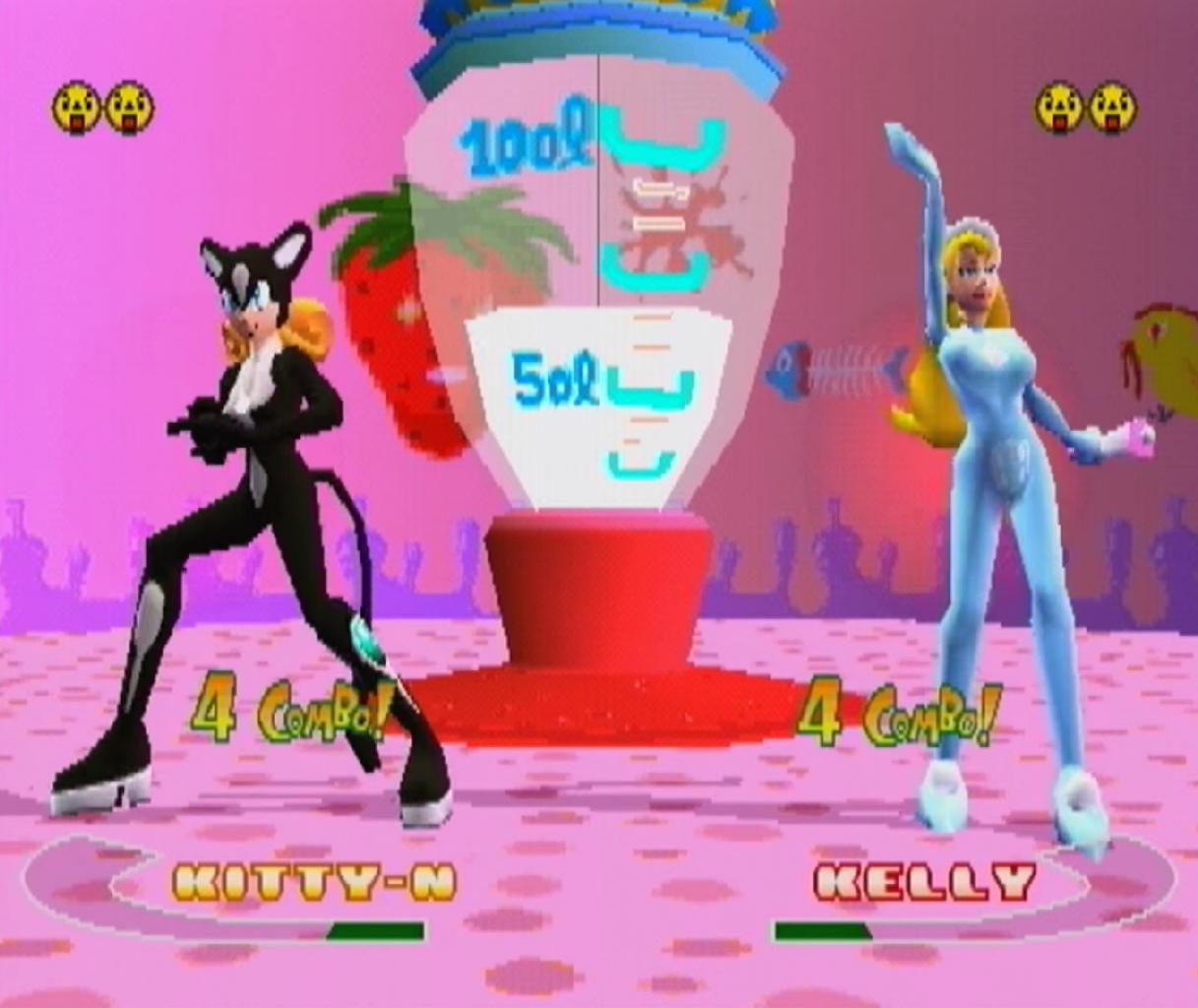 [26/01/2015] Lust, Mal als Kätzchen in einem Tanz-Duell gegen Freunde anzutreten?Das ist in Bust a Groove möglich! Wer im richtigen Rhythmus die passenden Knöpfe drückt, legt sogar ein paar richtig coole Moves hin. Neben der Katze gibt es weitere lustige Figuren, die ihre Hüften schwingen lassen.