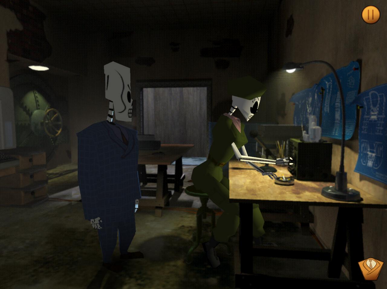 [13/01/2015] Grim Fandango Remastered (PC, PS4, PS Vita, Android, iOS) von Double Fine erschient 2015 und mischte HD-Figuren mit den Originalhintergründen - das kam nicht überall gut an. 