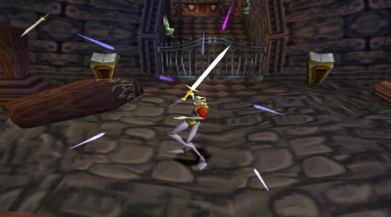 [30/01/2015] MediEvil ist ein Mix aus Horror und Komödie. Man kämpft sich als Skelett durch vielzählige Levels und insgesamt gleicht das Spiel einem klassischen Adventure. Besonders lustig: falls dem Helden keine Waffe zur Verfügung steht, kann er sich seinen eigenen Arm ausreißen und diesen entweder als Schild oder zum Vermöbeln seiner Gegner nutzen.