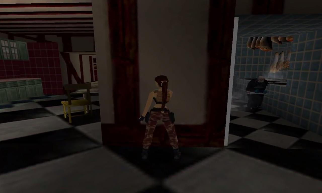 [22/01/2015] Lara Crofts Butler ist zugegebenermaßen etwas langsam unterwegs. Der alte Herr folgt ihr in Tomb Raider 3 dennoch auf Schritt und Tritt überall hin - auch in die Gefrierkammer. Diese kann man per Knopfdruck öffnen und schließen. Daher kann es vorkommen, dass der treue Diener 