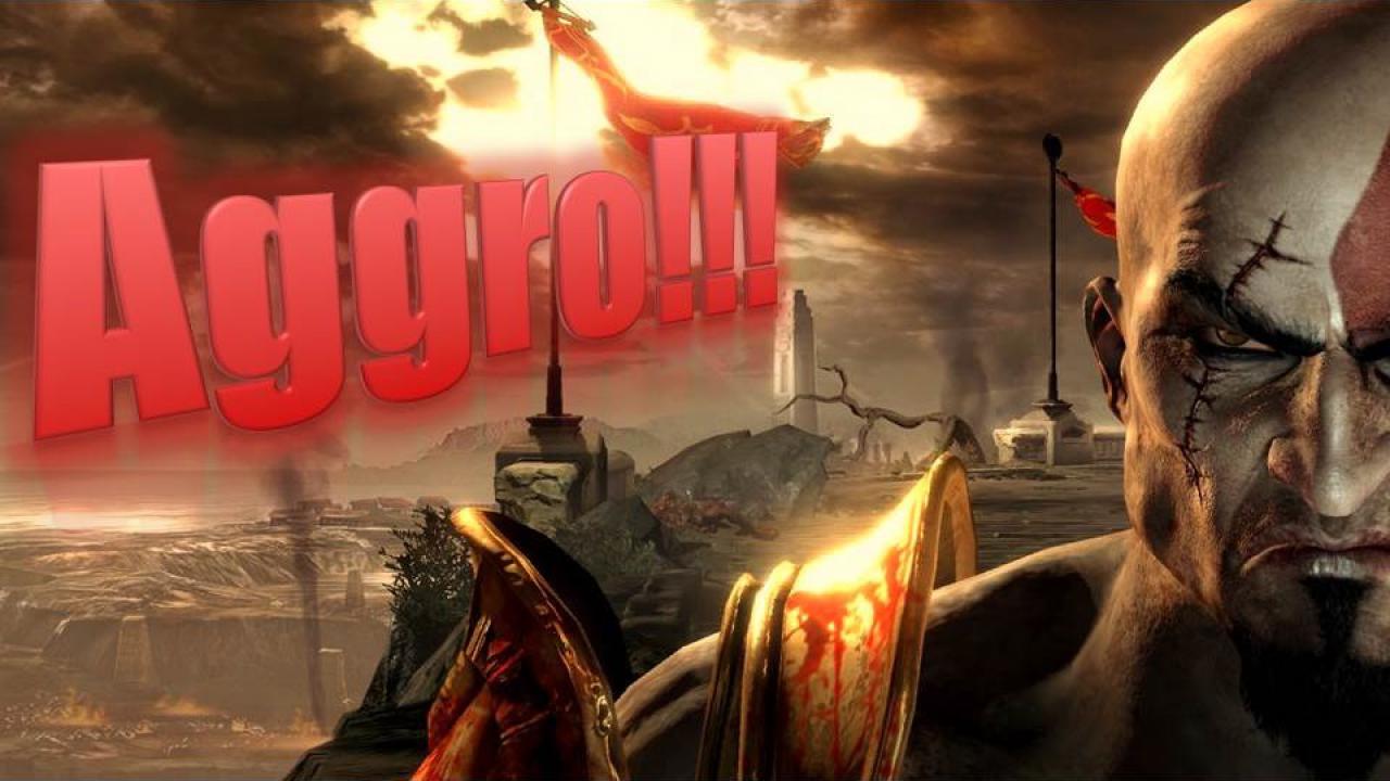 [02/02/2015] Dieser Herr war bereits im Special zu den grantigsten Spielprotagonisten vertreten. Hier sieht Kratos aus God of War 3 auch aus, als hätte ihm eben nach schweren Lags ein gold-spammender Cheater eine epische Waffe weggewürfelt. Natürlich sind wir längst nicht so aggressiv wie Kratos - wir sind ja zivilisierte und rationale Menschen. Aber wenn ich den Cheater, wegen dem ich damals die teure Alienware-Tastatur an die Wand gepfeffert habe, jemals in die Finger kriege...