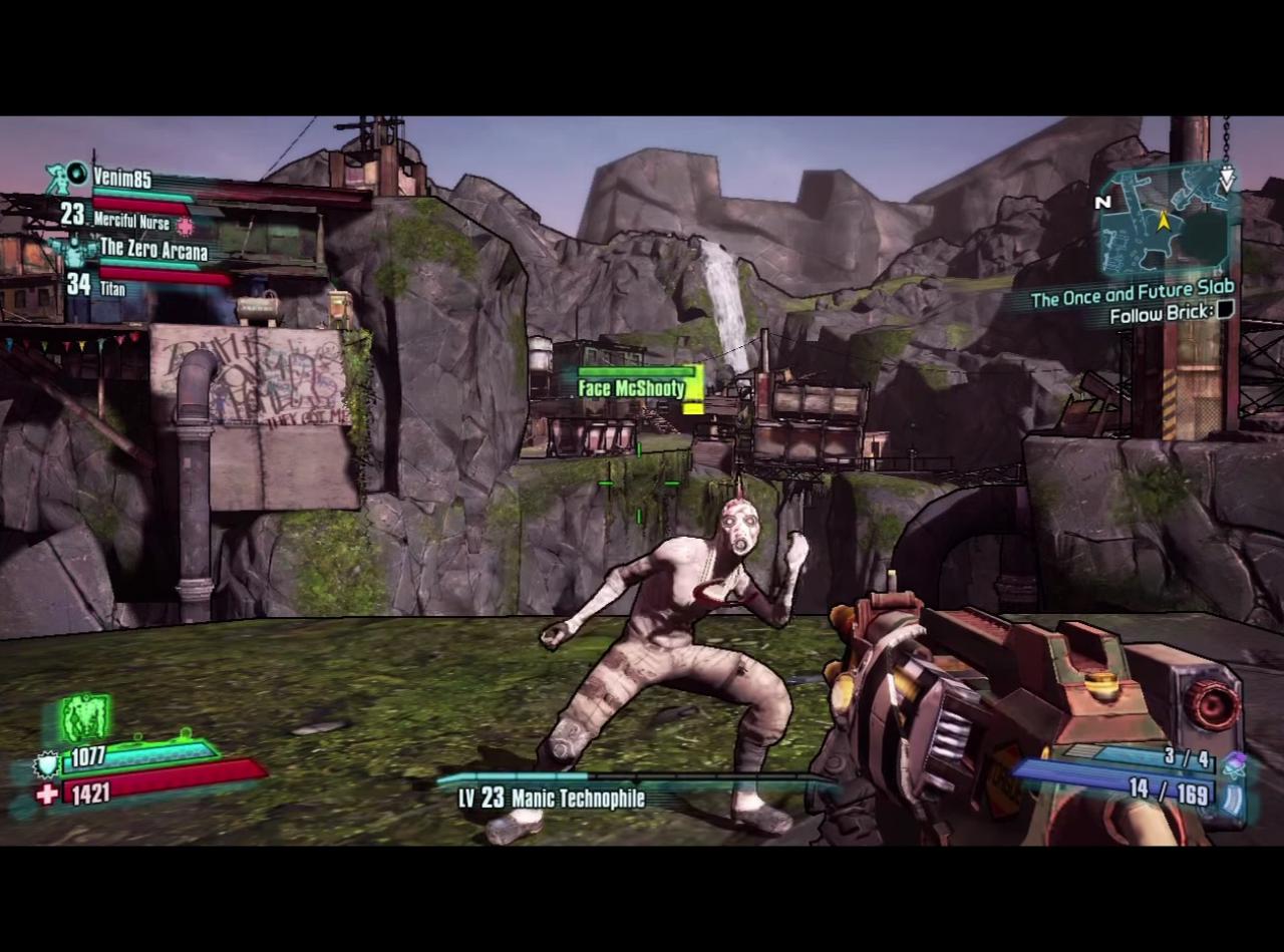 [06/02/2015] In Borderlands 2 begegnet man dem Psycho 