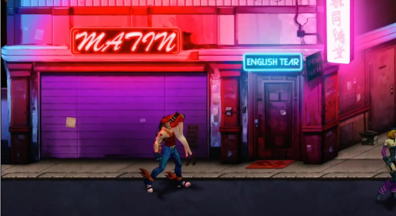 [04/02/2015] Die Frau, die hier im wahrsten Sinne des Wortes abgeschleppt wird, ist Marian aus Double Dragon. Dass ihre Rolle primär darin besteht, von Bösewichten geschlagen und entführt zu werden, ist nun nicht weiter bemerkenswert, aber leider kann sie sich auch nicht zwischen zwei Männern entscheiden. Dass gipfelt im Ende darin, dass sie den Helden auffordert, seinen Bruder tot zu prügeln.