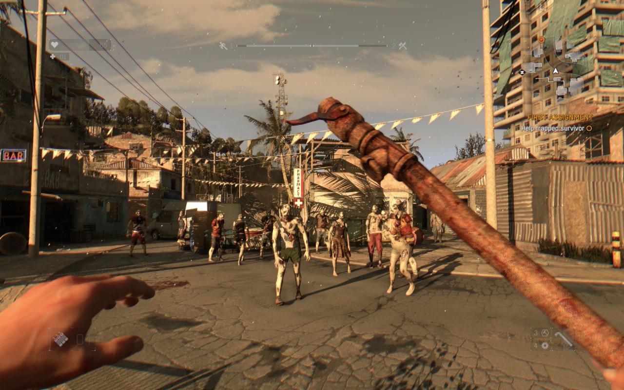 [02/02/2015] Geheimagent Kyle Crane soll eine wichtige Akte aus der Zombie-Zone herausholen. Im Rollenspiel Dying Light muss er sich dabei gegen Untote zur Wehr setzen, die tagsüber zwar langsam sind, nachts aber unglaublich schnell und flink werden. Zudem sind die Zombies besonders aggressiv.