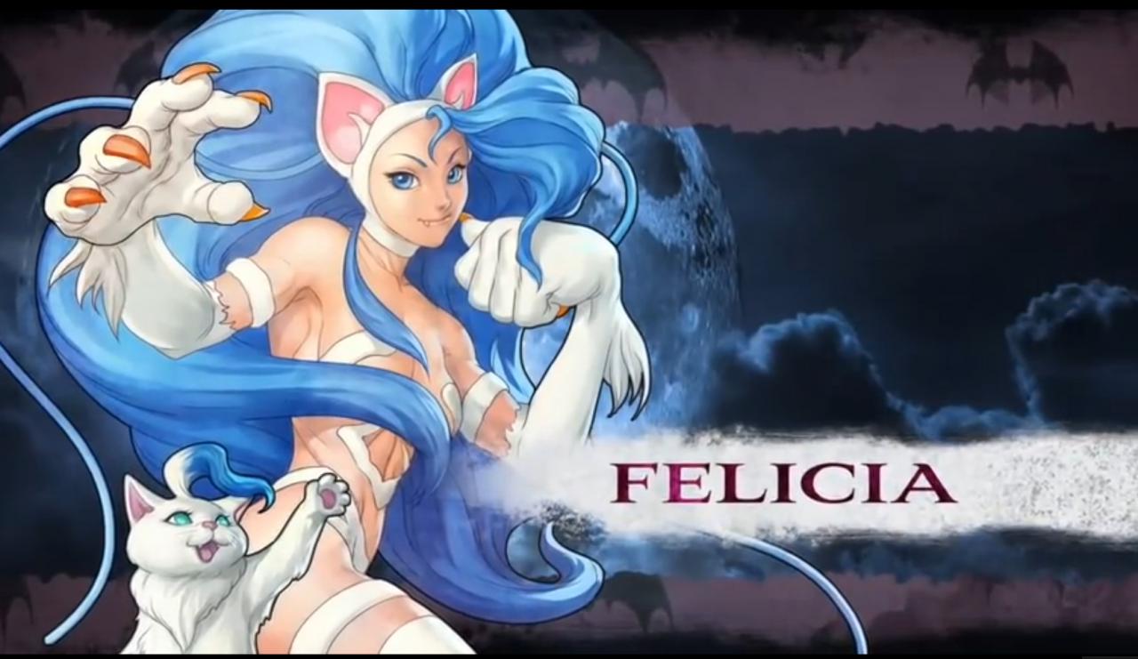 [23/02/2015] Etwas flauschiger wirkt da schon Felica aus der Darkstalkers-Reihe. Aber Vorsicht: ihre Krallen sind nicht weniger scharf als jene der Charr und der Khajit.