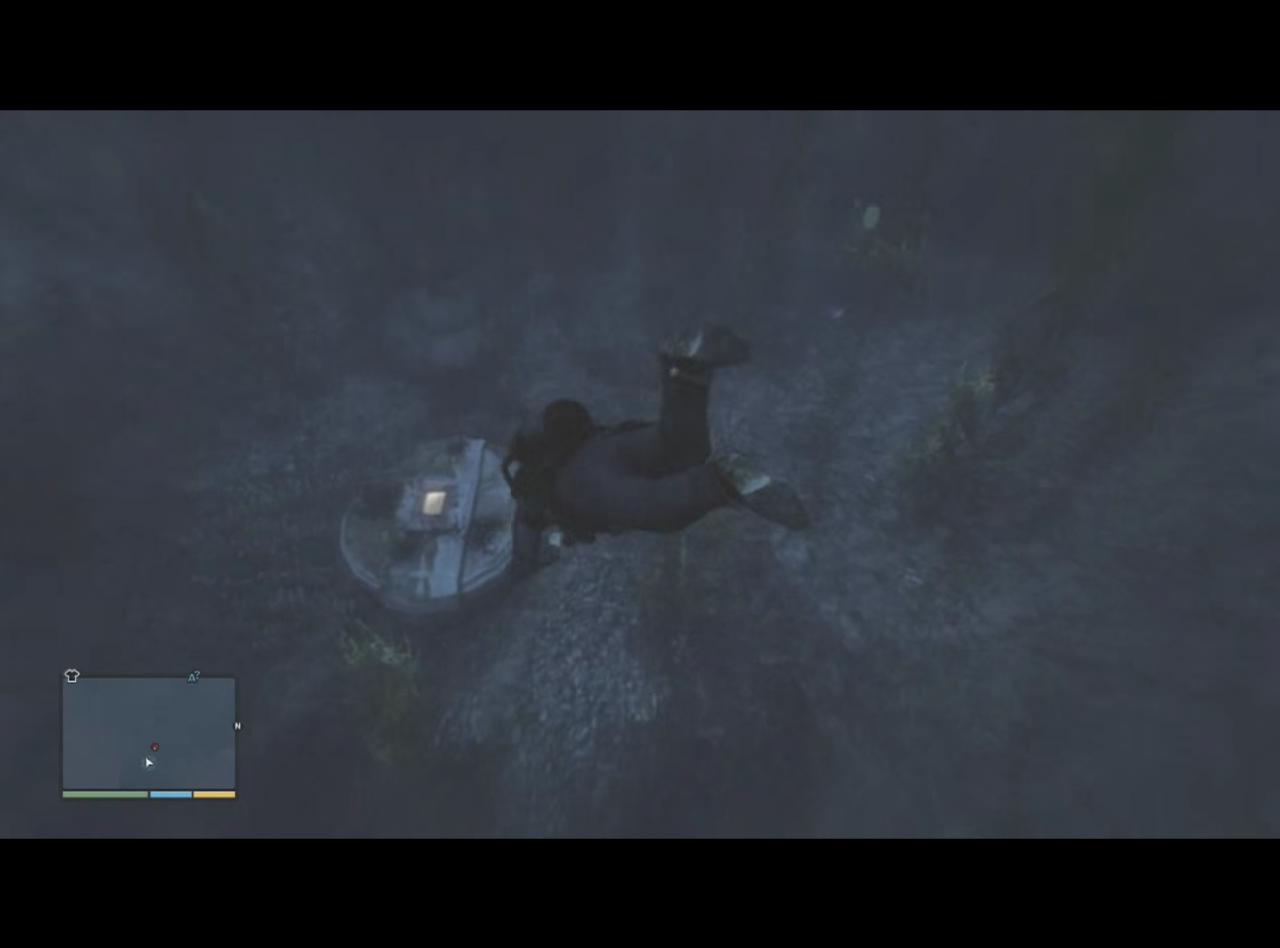 [16/02/2015] Die Welt von GTA ist gefüllt mit diversen Easter Eggs. Dieses hier aus GTA 5 ist besonders witzig: Am Boden des Eastern Pacific Ocean findet ihr eine geheime Luke. Horcht ihr genau, hört ihr ein seltsames Klopfen. Es handelt sich dabei um einen Code. Wird dieser entschlüsselt, kommt dabei der Satz: 