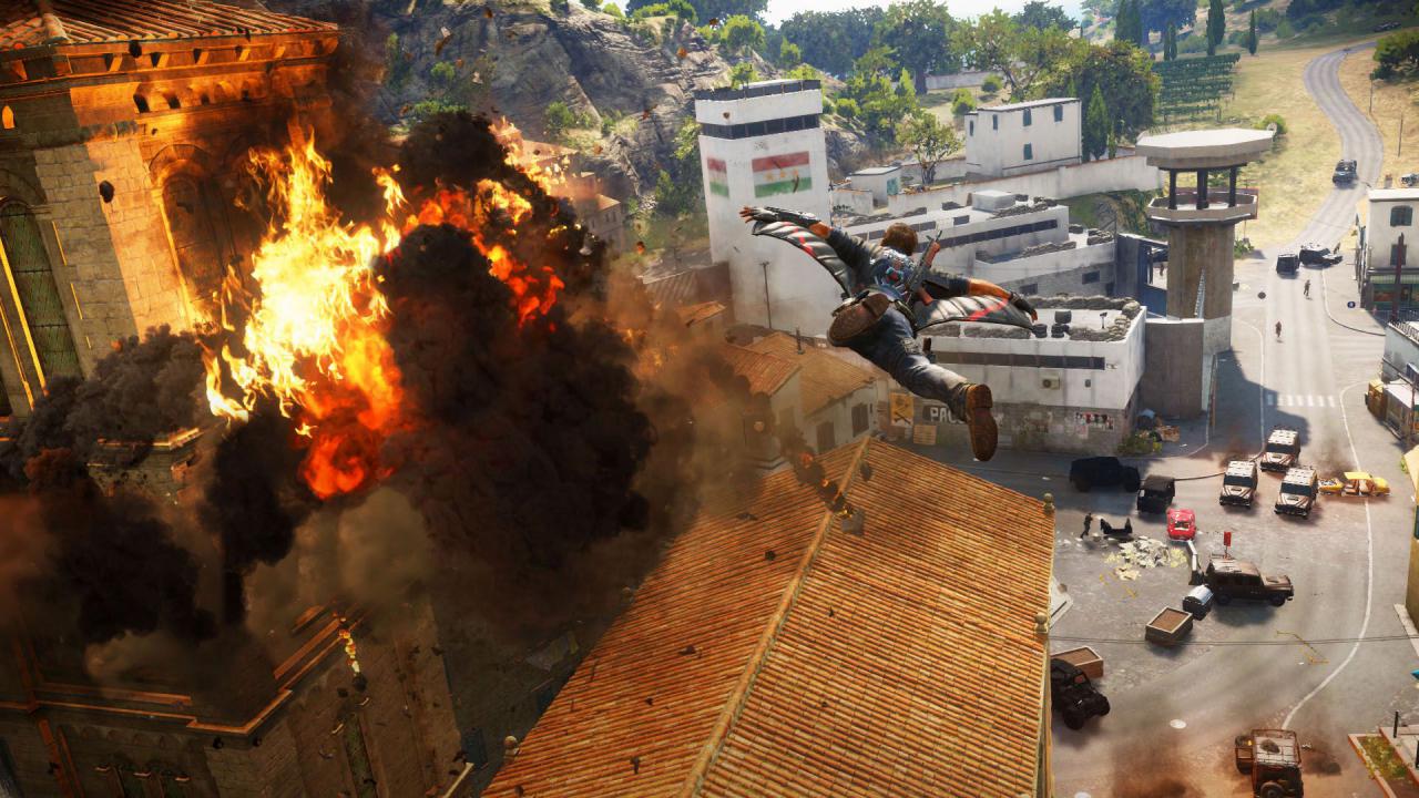 [13/02/2015] Batman imitieren - Wer beim Just Cause 3-Spielen seinem Monitor mit tiefer Stimme 