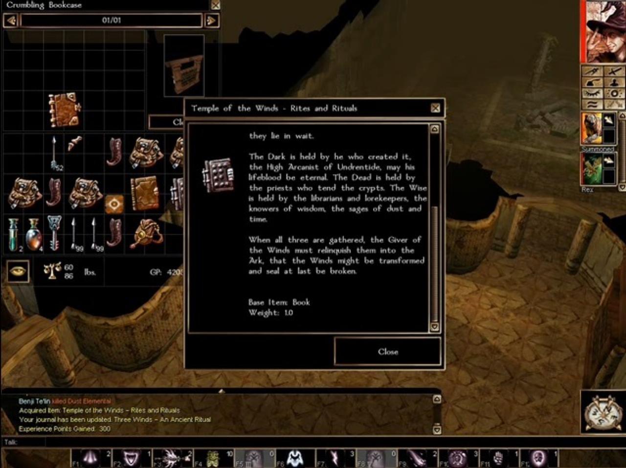 [12/02/2015] Wer nie die Pen&Paper-Variante von Dungeons and Dragons kennengelernt hat, könnte Schwierigkeiten haben, alle Gepflogenheiten in der Welt von Neverwinter Nights zu verstehen. Aber nicht, wenn er fleißig liest - denn dann erfährt er alles über Faeruns Götter, Helden und über die Gegenden Faeruns, die noch nicht einmal Teil von Neverwinter Nights sind.