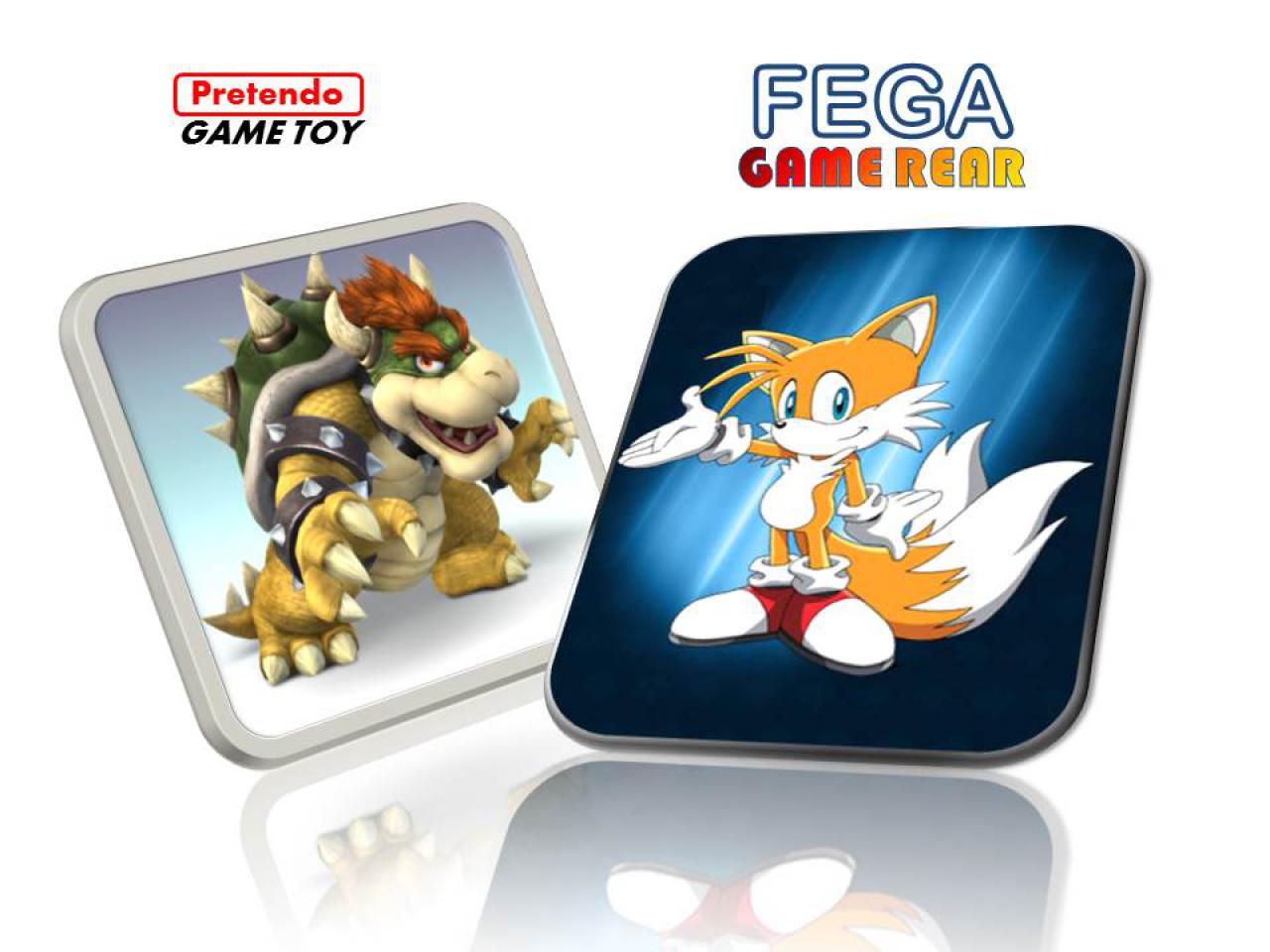 [20/02/2015] Den Wettstreit um Gaming Tablets konnte FEGA mit seinem Game Rear gegen den Game Toy von Pretendo für sich entscheiden. Hauptgrund dafür ist wohl FEGAs beliebtester Charakter - Tails. Der Running Gag, dass Tails einen blauen Igel als besten Freund hätte, den man aber nie sieht, weil er so lange Winterschlaf hält, sorgt dabei immer wieder für Lacher.