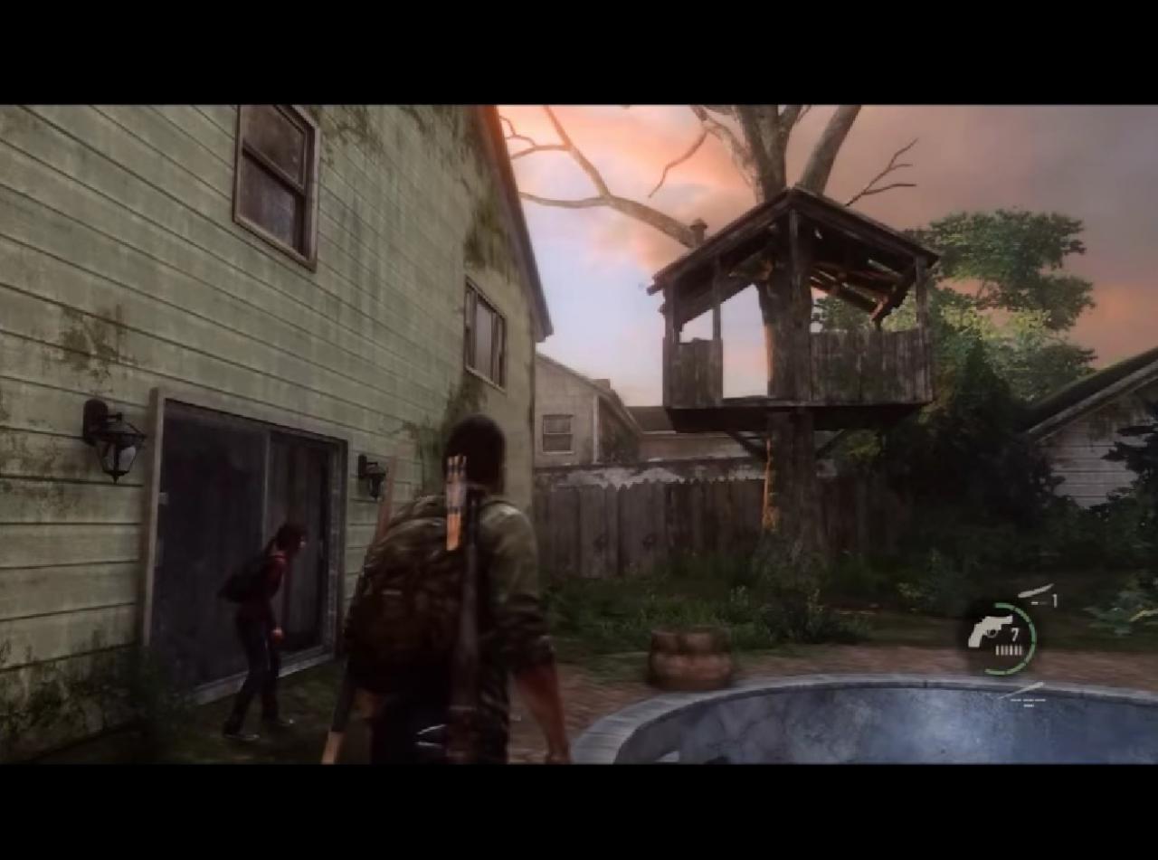 [16/02/2015] Inhaltlich ähneln sich The Last of Us und The Walking Dead von Telltale Games schon: ein erwachsener Mann findet sich in der Rolle wieder, in der er ein junges Mädchen vor den Gefahren einer post-apokalyptischen Welt beschützen muss. Aber nicht nur story-technisch gibt es Ähnlichkeiten. So stößt man in The Last of Us auf ein Gebäude...