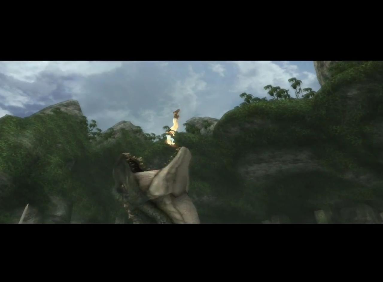 [13/02/2015] In Tomb Raider Anniversary stößt man auf einen altbekannten Gegner in verbesserter Optik: den T-Rex. Die Begegnung zählte in Tomb Raider zu den aufregendsten Momenten im Spiel. Das Wissen, dass dort gleich der Dino auf den Spieler zugerannt kommt und die verzweifelte Panik, diesen erfolgreich zu überwältigen - Adrenalin pur. Auch in Anniversary kommt das Feeling erneut auf. Wenn Lara allerdings vom Dino verspeist wird, sieht das teilweise auch etwas lustig aus. Nom nom!