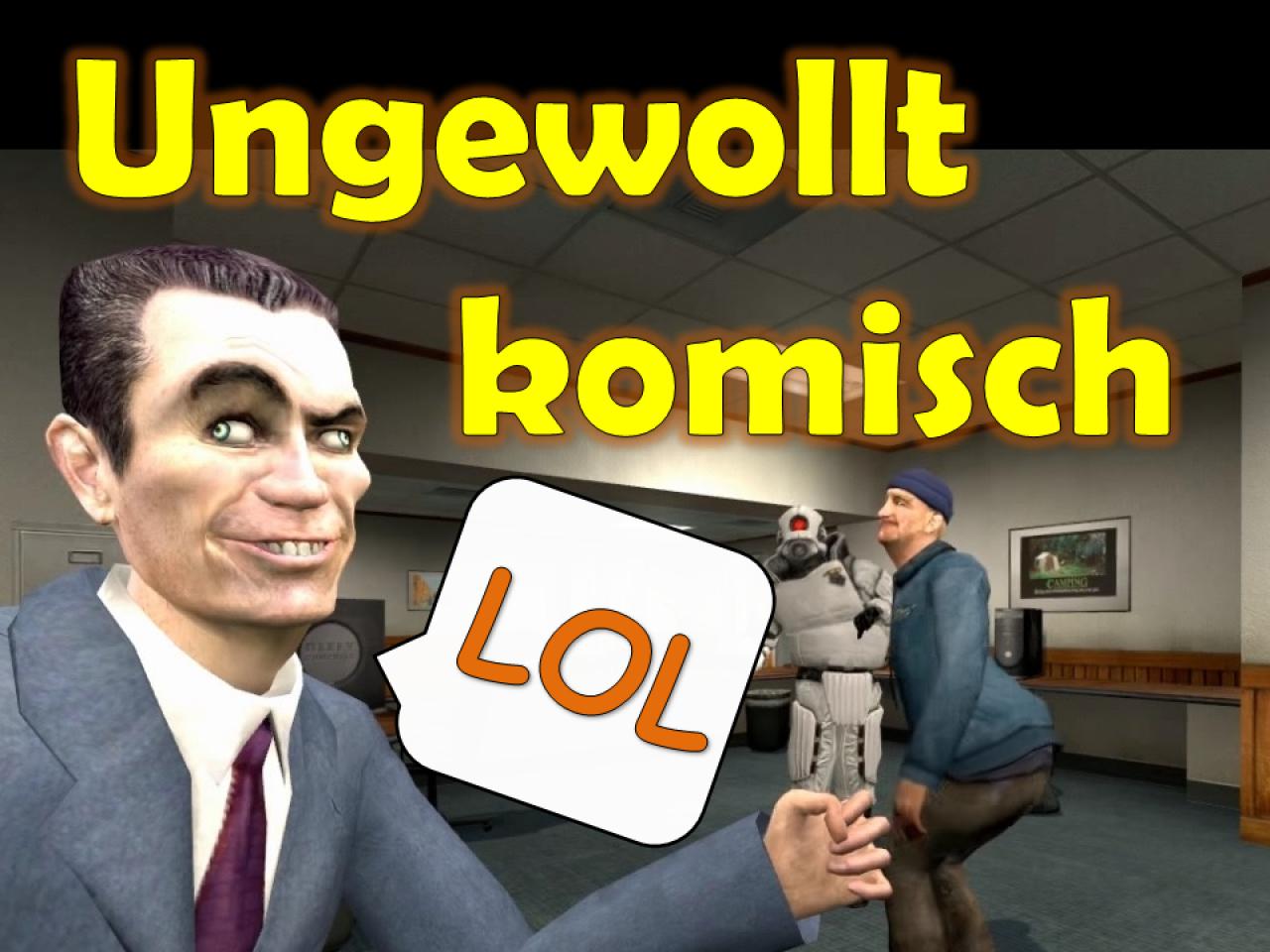 [20/02/2015] Jetzt nicht lachen! - Ungewollt witzige Momente in Games