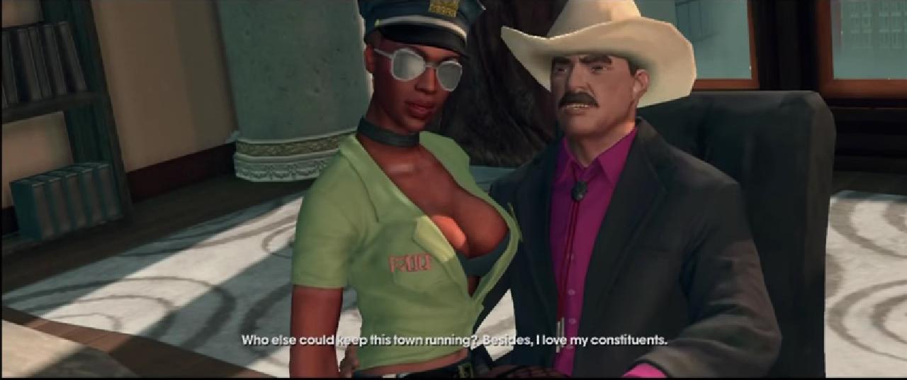 [10/03/2015] Die 70er Jahre Actionlegende Burt Reynolds legt einen kurzen Gastauftritt in Saints Row: The Third hin. Der schnauzbärtige Schauspieler mimt in einer Szene den Bürgermeister von Steelport. Auf die Überraschung der Saints ob dieses hohen Amtes reagiert er mit den Worten: 