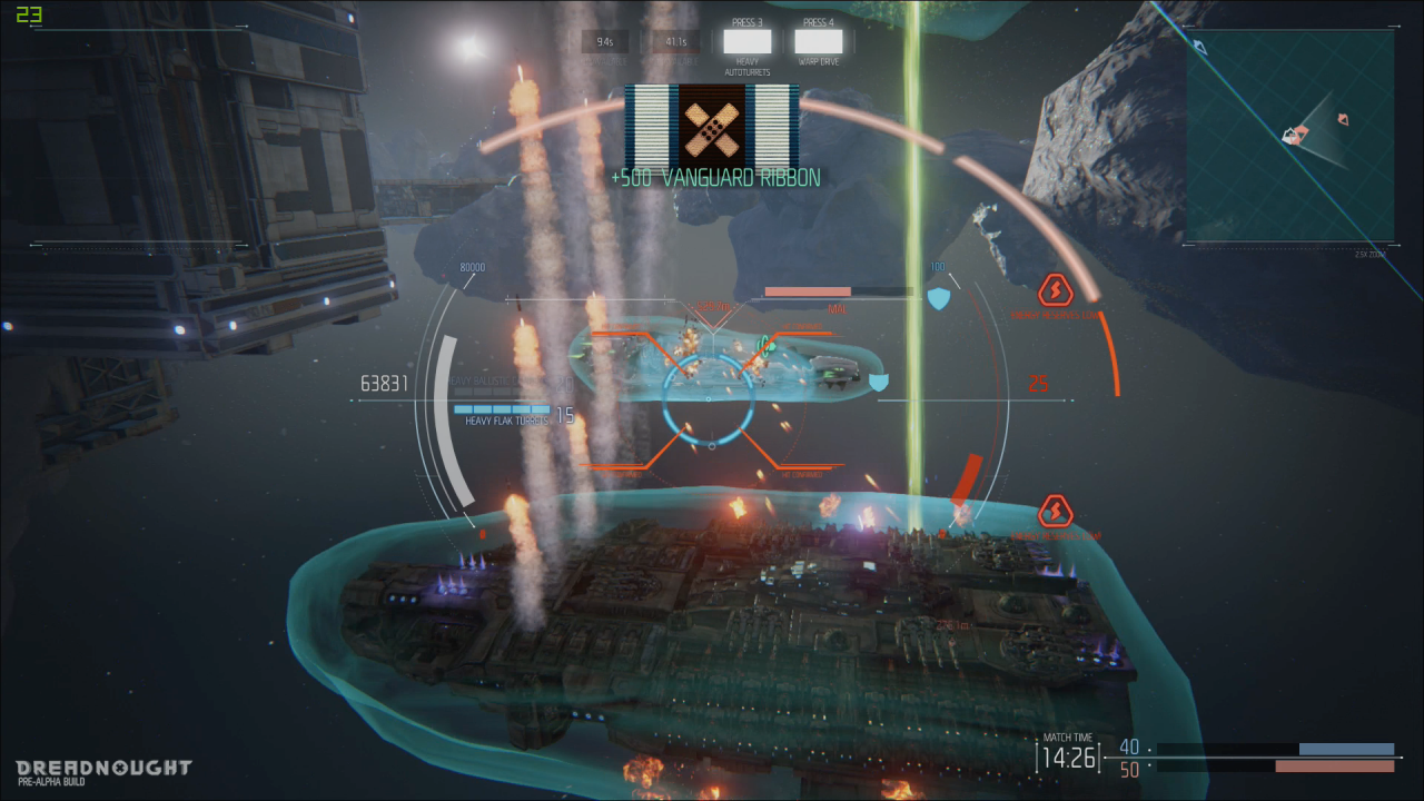 [13/03/2015] Dreadnought: Wie bei einem Team-Multiplayerspiel üblich, erhaltet ihr je nach Leistung allerlei Belohnungsabzeichen.