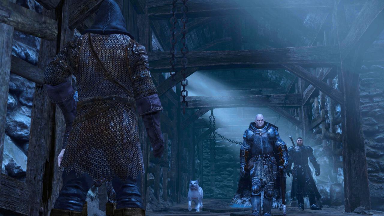 [24/03/2015] Auch in Game of Thrones - The Roleplaying Game hilft euch ein Hund mit seiner guten Nase aus. Der Gestaltwandler Mors Westford kann nämlich in andere Lebewesen schlüpfen und diese kontrollieren. Diese Fähigkeit hilft im Spiel vor allem dabei, Spuren zu verfolgen. Außerdem ist der Hund ein hervorragender Kämpfer, mit dem man sich ausgezeichnet nervige Bogenschützen vom Leib halten oder Gegner für kurze Zeit festhalten kann.