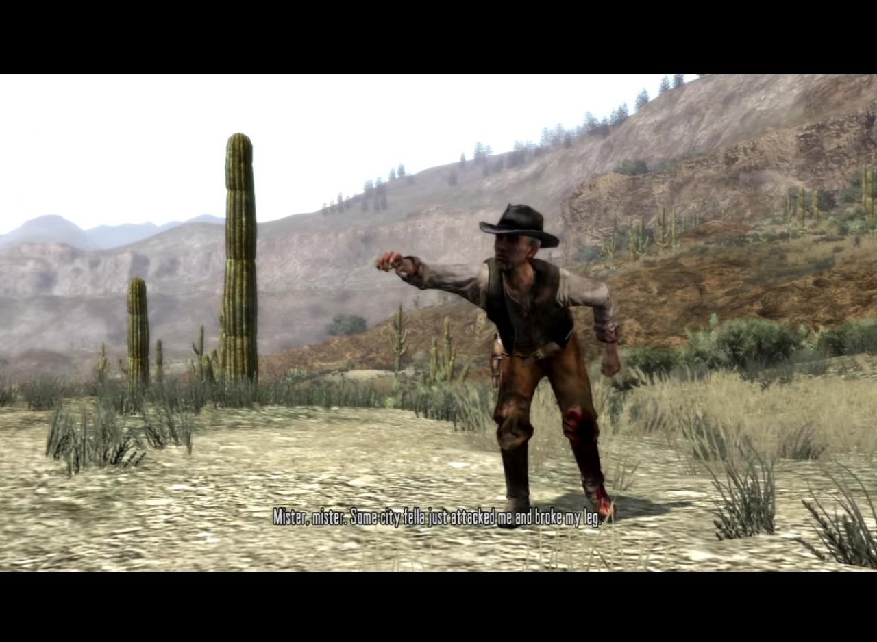[24/03/2015] Randall Forrester. Im Rahmen einer Nebenmission in Red Dead Redemption bekommt John Marston die Aufgabe, einen Herren zu fassen, der Randall das Bein gebrochen hat. Kein Problem, wird erledigt. Wird dieser allerdings gefasst, stellt sich heraus, dass Randall den 