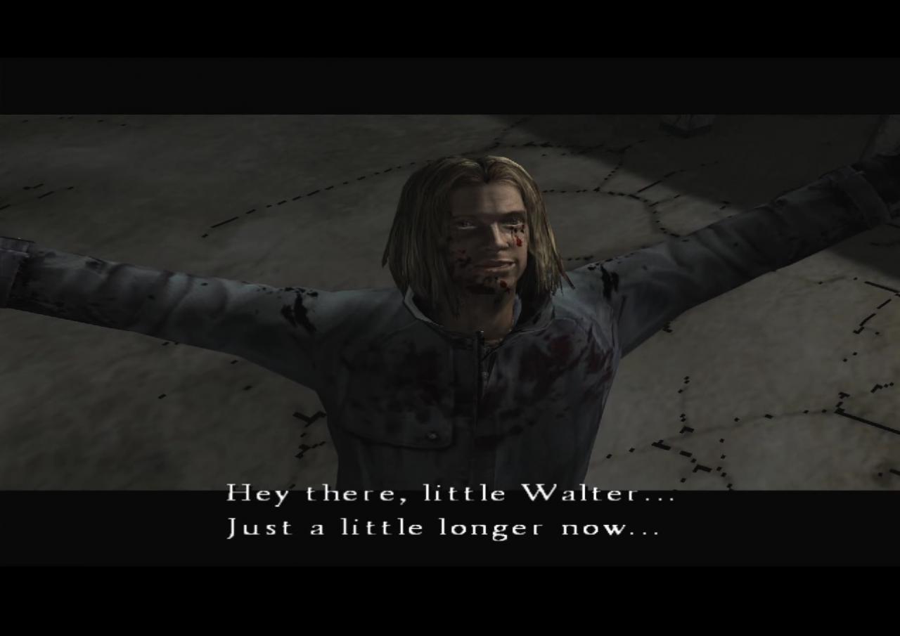[24/03/2015] Walter Sullivan. Dieser Herr ist der Haupt-Antagonist in Silent Hill 4. Von seinen Eltern bereits als Säugling im Stich gelassen, kam er kurz drauf in ein Waisenhaus, in welchem er misshandelt wurde. Das ließ einen ordentlichen Schaden zurück. Denn er wächst auf in dem Glauben, dass das Apartment 302 in South Ashfield Heights seine Mutter ist. Diese möchte er zurück haben - koste es, was es wolle. Und so fasst er den Plan, 21 Menschen als Opfer zu bringen, um seine Mutter zu 