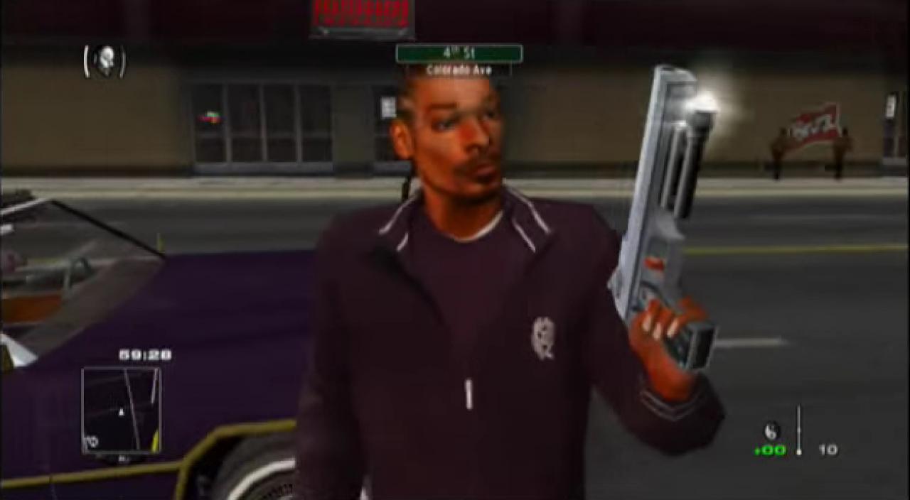 [10/03/2015] It's the mothef****** D.O.G.G.! Im GTA-Klon True Crime: Streets of L.A. könnt ihr Snoop Dogg als spielbaren Charakter freischalten. Der Rapper leiht seinem virtuellen Ebenbild sogar einige seiner besten Sprüche. Wer gemeinsam mit Snoop South Central unsicher machen will, muss in True Crime aber zunächst alle 30 versteckten 