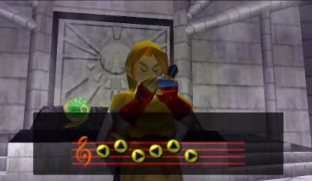 [31/03/2015] ←↑→←↑→: Die Titelmelodie von Skyward Sword ist Zeldas Wiegenlied aus Ocarina of Time - nur rückwärts gespielt!