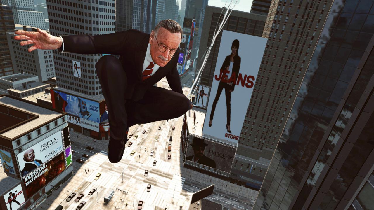 [10/03/2015] Excelsior! Stan Lee ist, neben Alfred Hitchcock, der König der Gastauftritte. Nachdem er bisher in allen Filmen der Marvel Studios zu sehen war, macht der Spiderman-Erfinder nun auch die Videospielwelt unsicher. Im Stan Lee Adventure Pack, einem DLC zu The Amazing Spiderman, schwingt ihr mit dem über 90-Jährigen durch die Straßenschluchten von New York City.