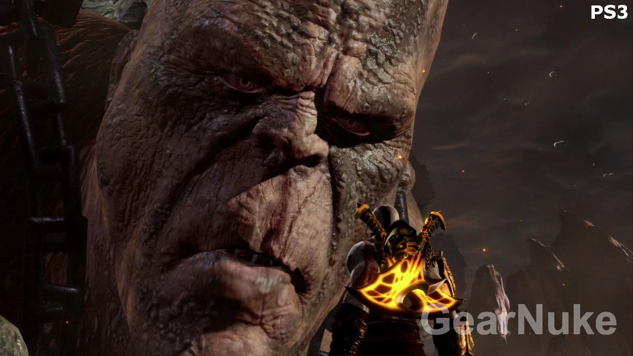 [21/03/2015] Im Vergleich zu Cronos wirkt Kratos, der Protagonist aus God of War 3, wie eine kleine Ameise, die nur darauf wartet, zertreten zu werden. Dennoch scheut sich der Kriegsgott nicht vor einem Duell mit dem mächtigen Giganten. Meter für Meter kämpft ihr euch an dem Hünen nach oben, bis ihr ihn schließlich von innen heraus erledigt. Es ist eben nicht immer die Größe, die über den Ausgang eines Kampfes entscheidet.