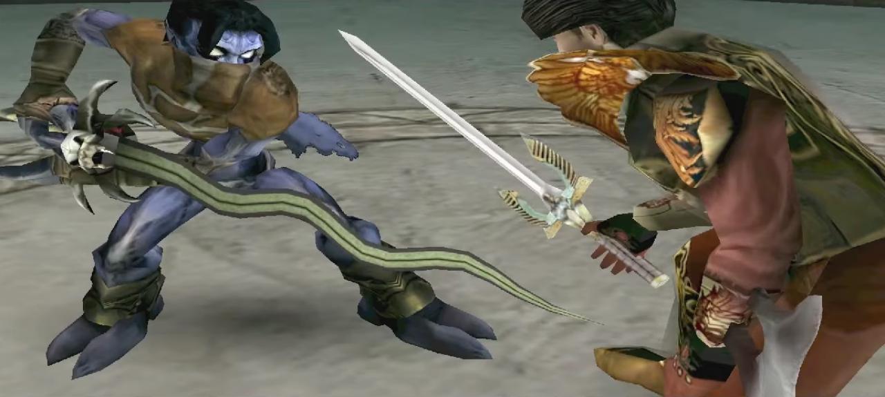 [27/03/2015] In der legendären Legacy of Kain-Reihe spielt der Soul Reaver eine wichtige Rolle. Ursprünglich wurde diese gewellte Klinge von den Vampiren geschmiedet, um den Champion der Hylden zu besiegen, aber im Verlauf der komplexen Geschichte wird der Soul Reaver für verschiedenste Zwecke verwendet. Auch die Kräfte des Schwerts sind sehr umfangreich, so kann es z.B. die Seele seiner Opfer absorbieren oder die Zeit manipulieren. Danke für den Tipp, Heckinator.