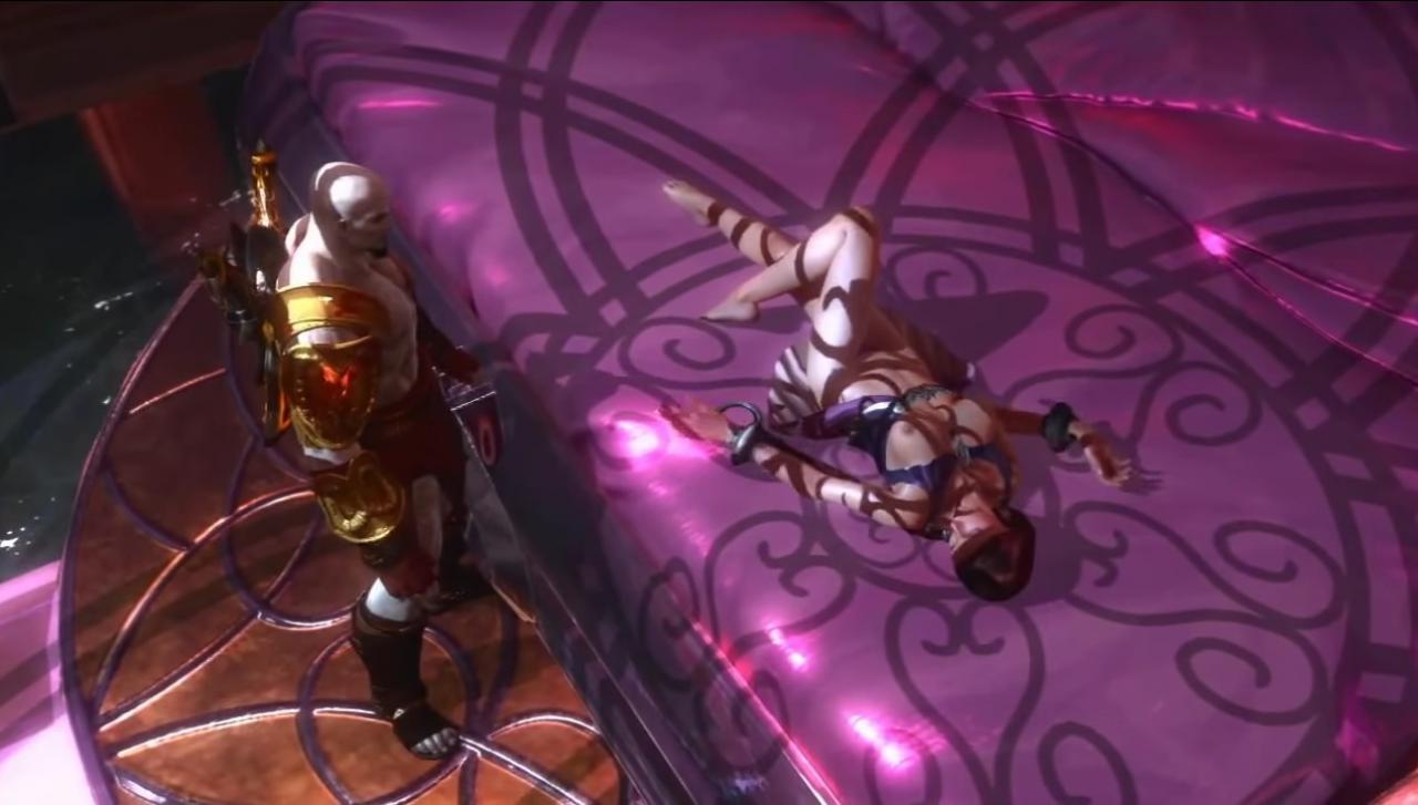 [26/05/2015] Natürlich darf Aphrodite, die griechische Göttin der Schönheit und der Liebe, hier nicht fehlen. In God of War 3 hat Kratos sogar die Möglichkeit ein Schäferstündchen mit ihr zu halten. Wer würde da schon nein sagen? Vielen Dank für den Tipp Abstergo!