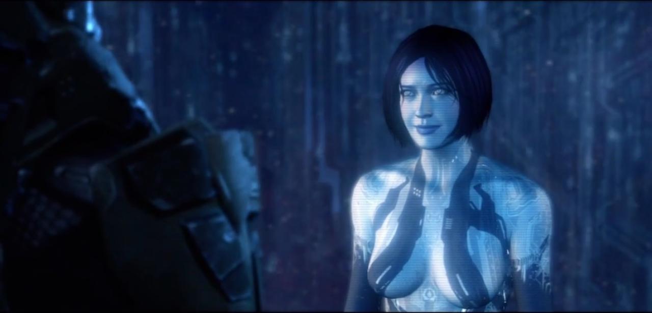 [07/05/2015] Die künstliche Intelligenz Cortana macht im Verlauf der Halo-Reihe eine Wandlung durch. Da sie jegliche Information speichern und somit ihr Wissen ins Unendliche steigern können, stoßen Künstliche Intelligenzen nach einer bestimmten Zeit an ihre Grenzen und werden wahnsinnig. Das passiert auch Cortana, die unter anderem in Halo 4 gegen ihren Wahnsinn ankämpfen muss.