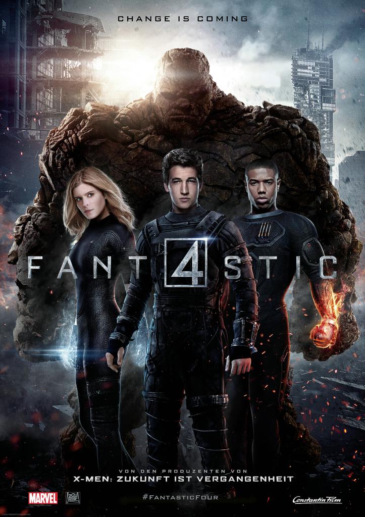 [21/05/2015] Teaser-Plakat zum Film Fantastic Four (3)
