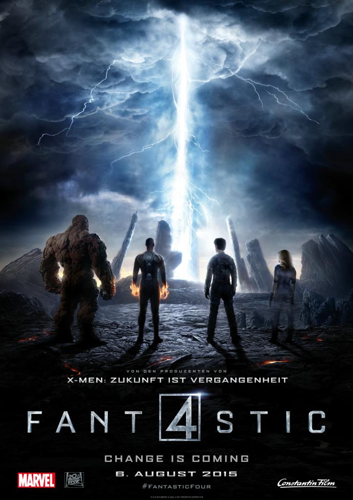 [21/05/2015] Teaser-Plakat zum Film Fantastic Four (2)