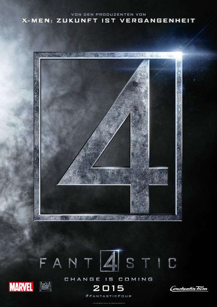 [21/05/2015] Teaser-Plakat zum Film Fantastic Four (1)